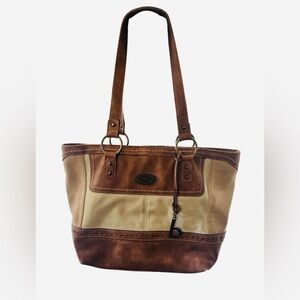 Vintage Børn Leather Shoulder Bag Y2K Boho Retro Tote Purse